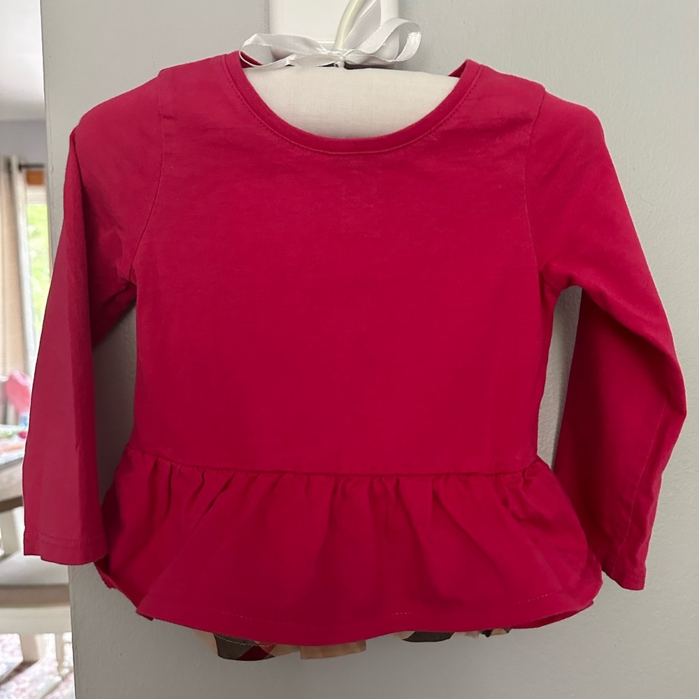Burberry Long Sleeve Top